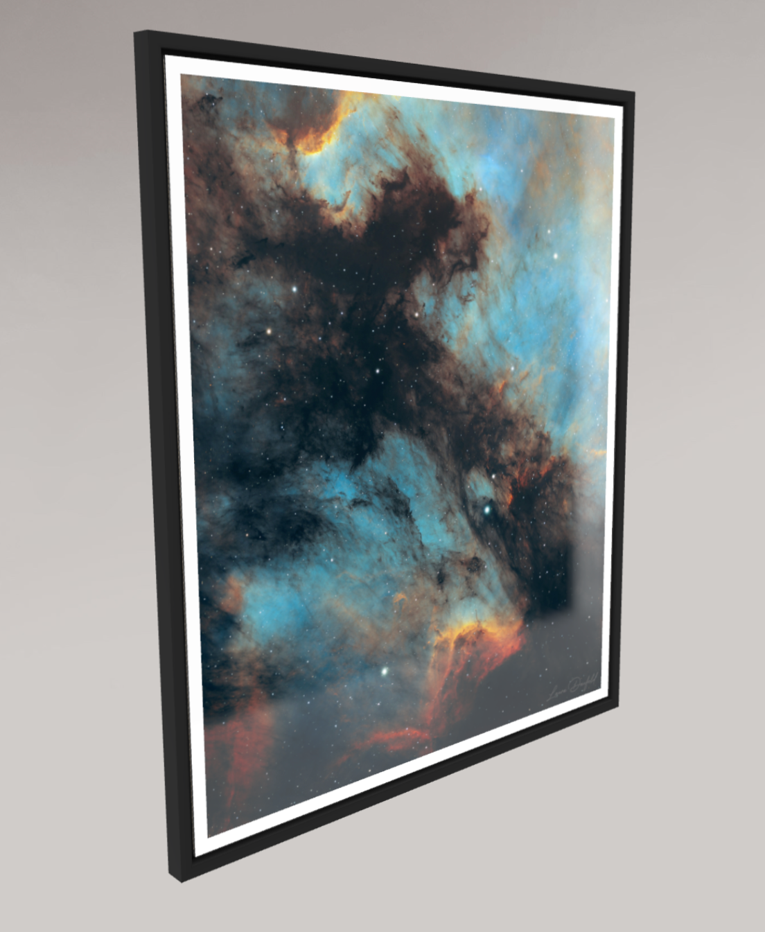 Tableau sous verre acrylique Brillant (avec cadre)