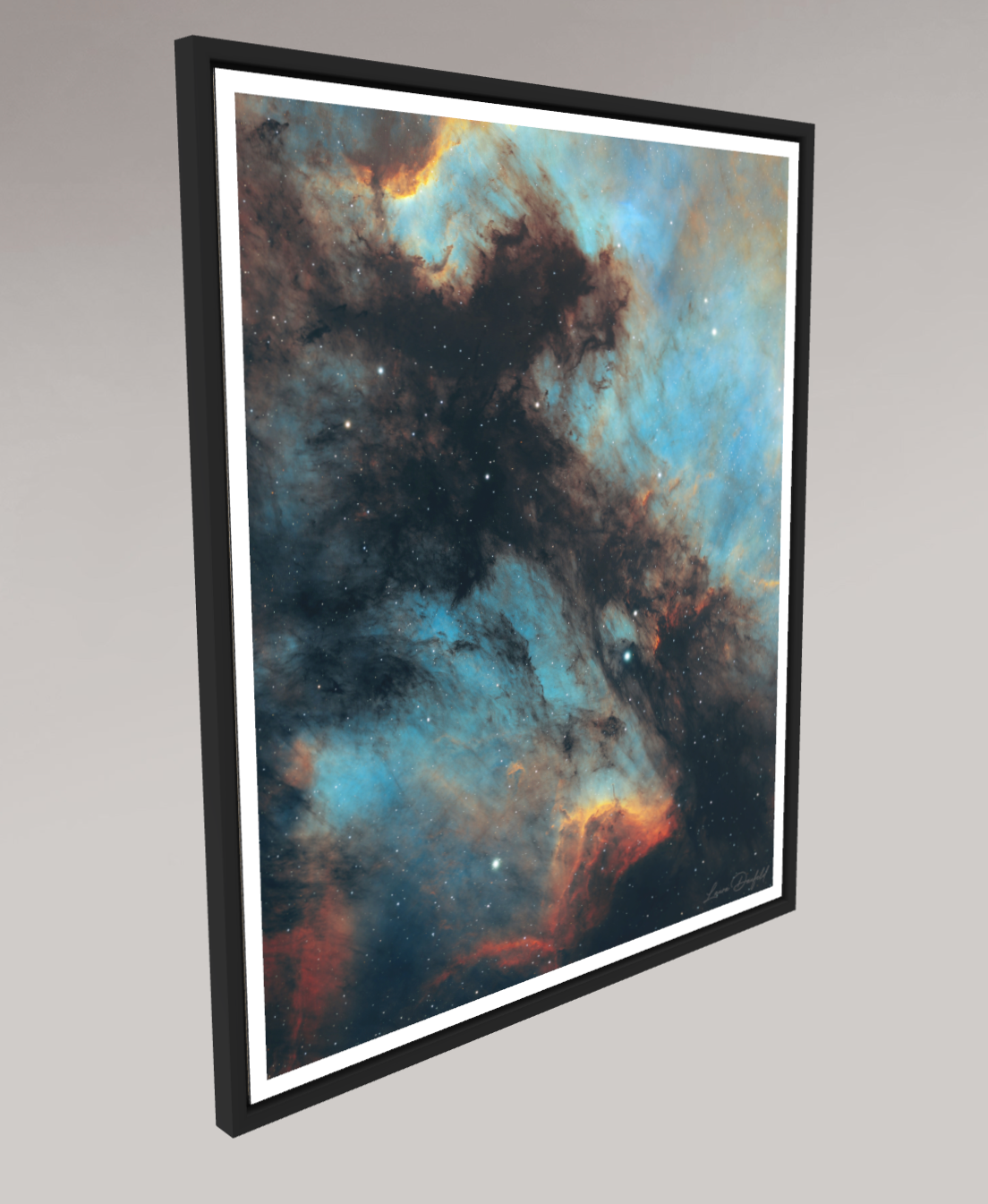 Tableau sous verre acrylique Mat (avec cadre)
