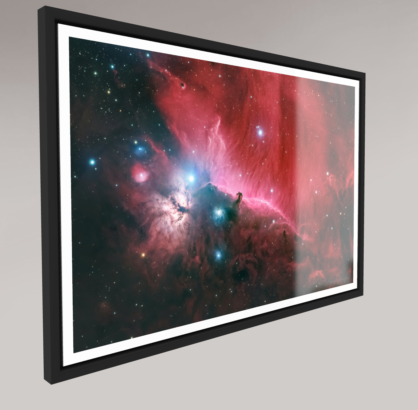 Tableau sous verre acrylique Brillant (avec cadre)