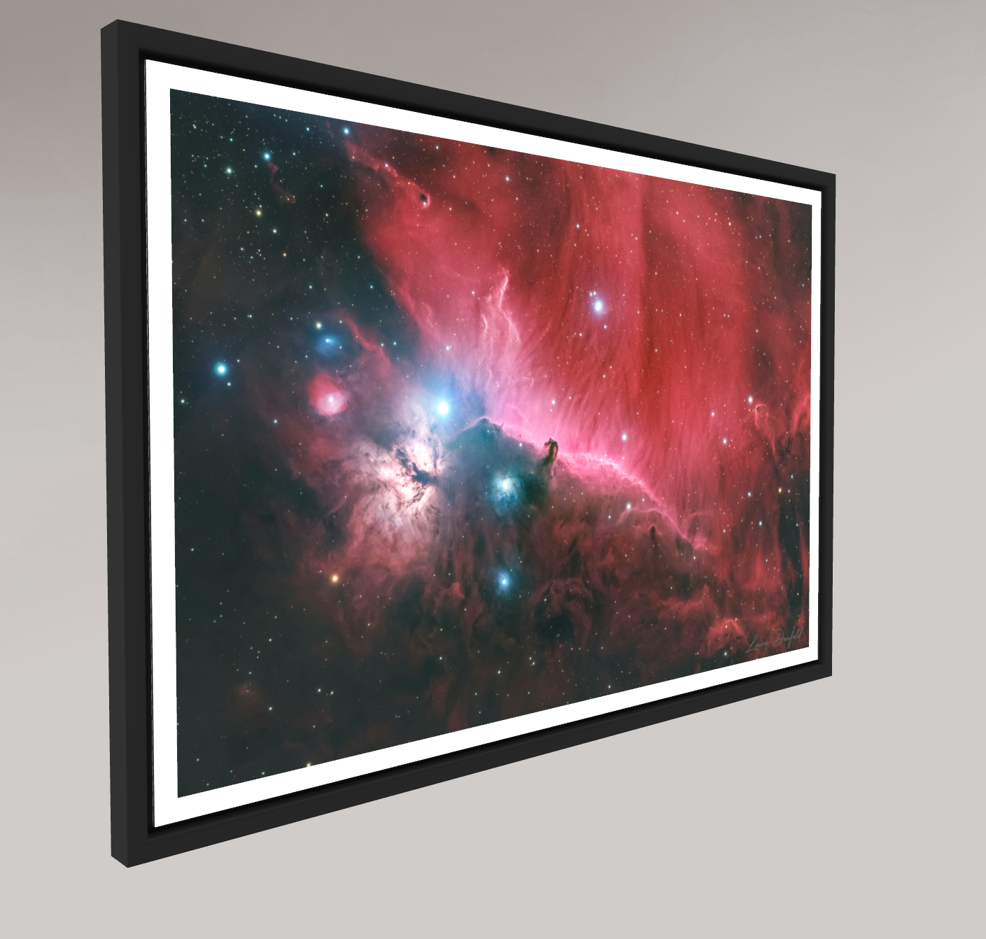 Tableau sous verre acrylique Mat (avec cadre)
