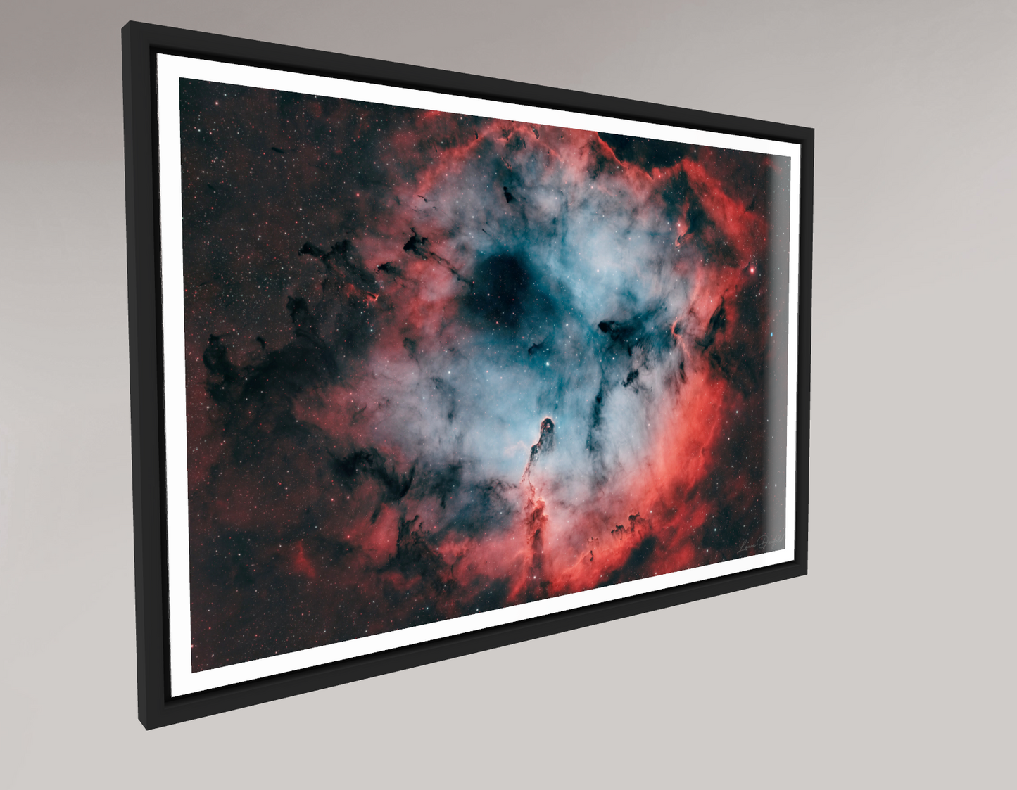 Tableau sous verre acrylique Brillant (avec cadre)